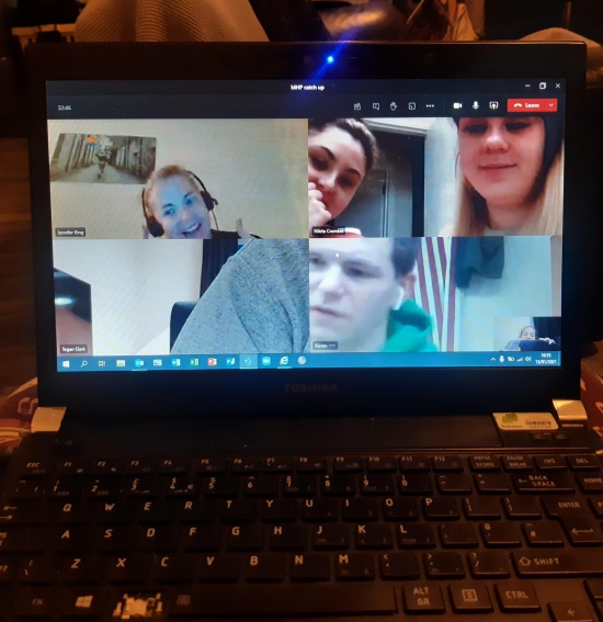 First virtual session