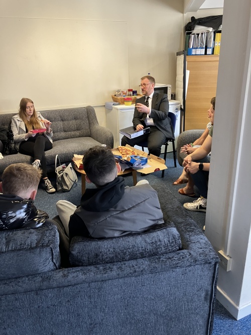 Local Solicitor came to educate us